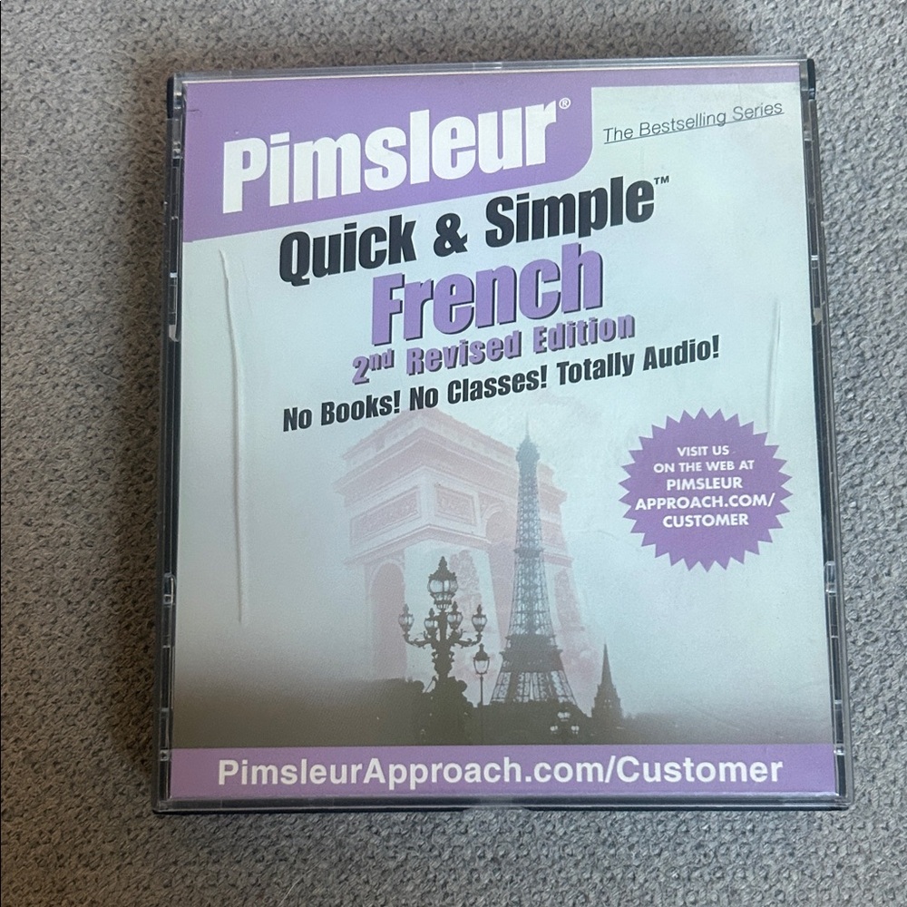 Pimsleur Quick & Simple French 4 Disc Series